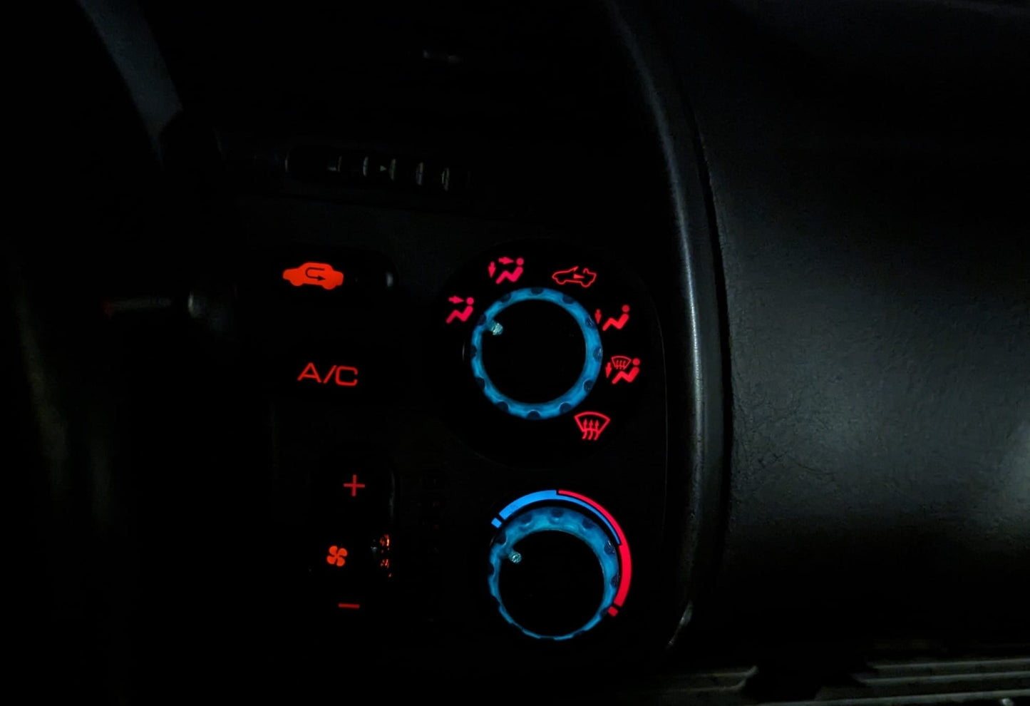 Honda S2000 Climate Control Knobs