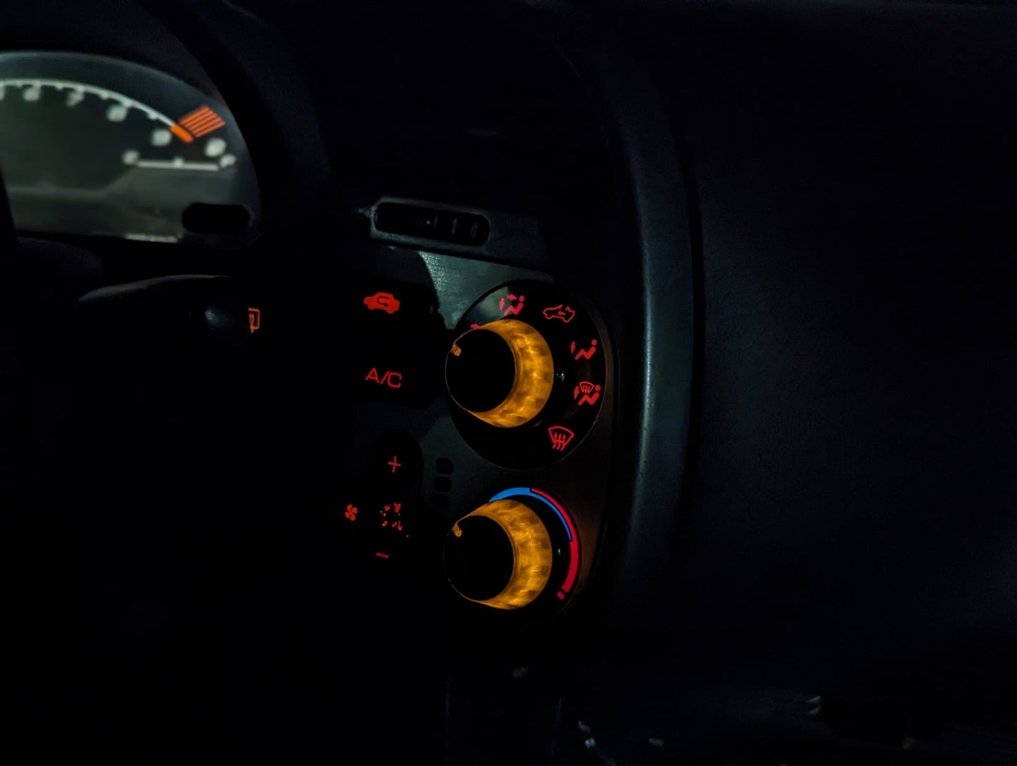 Honda S2000 Climate Control Knobs