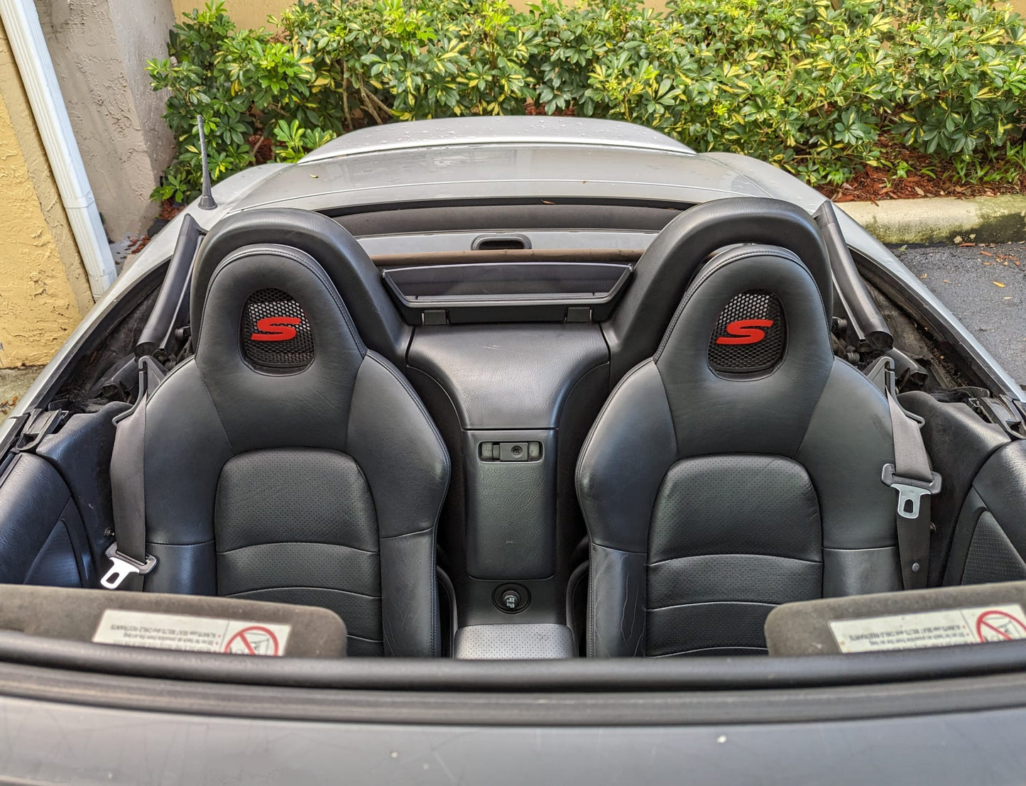 Honda S2000 Headrest "S" Emblem